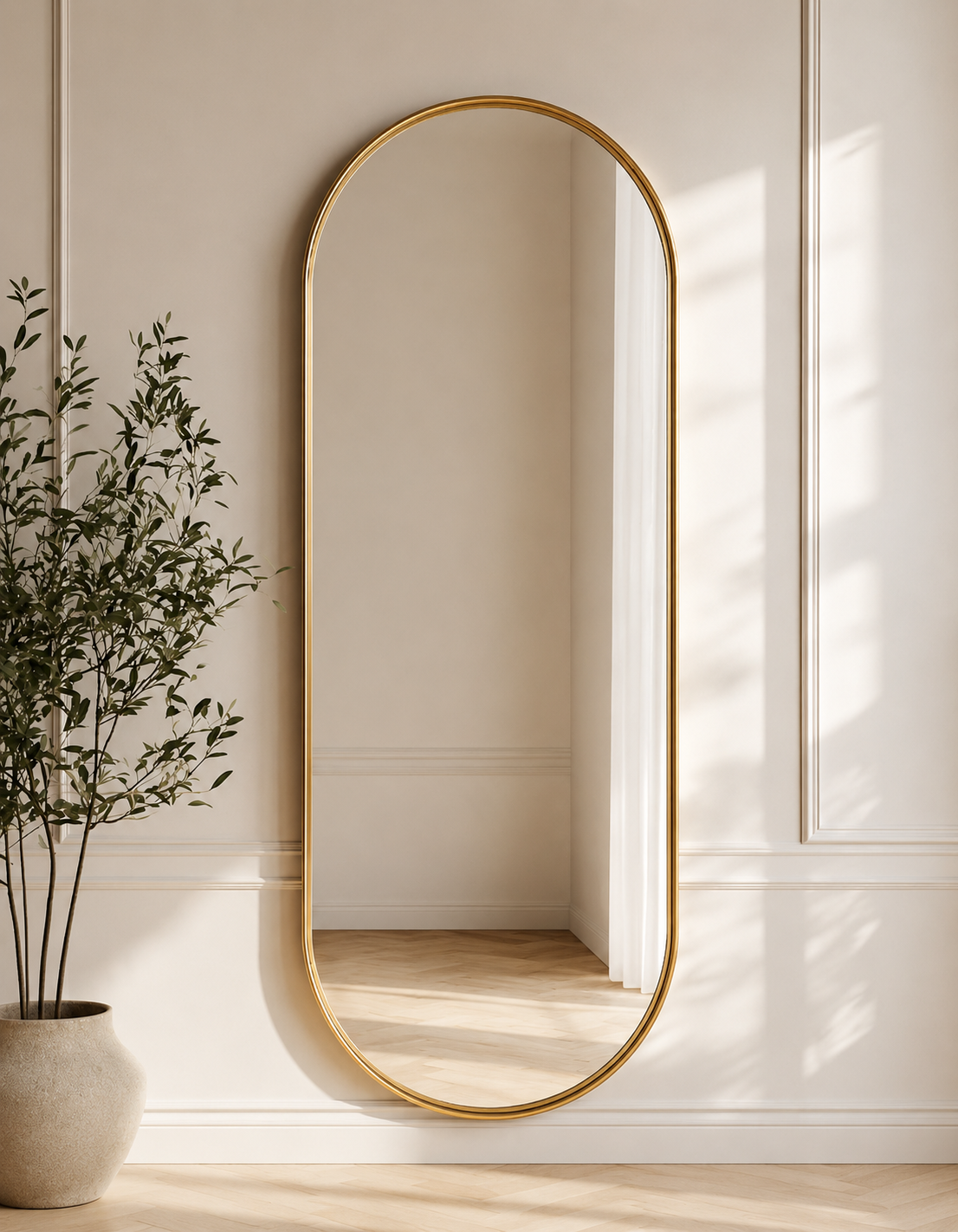 Olwe Oval Mirror