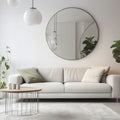 Olwe Round Mirror